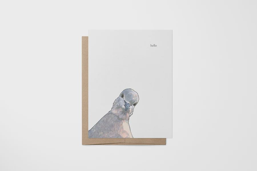 Vitticore Greeting Card Pigeon