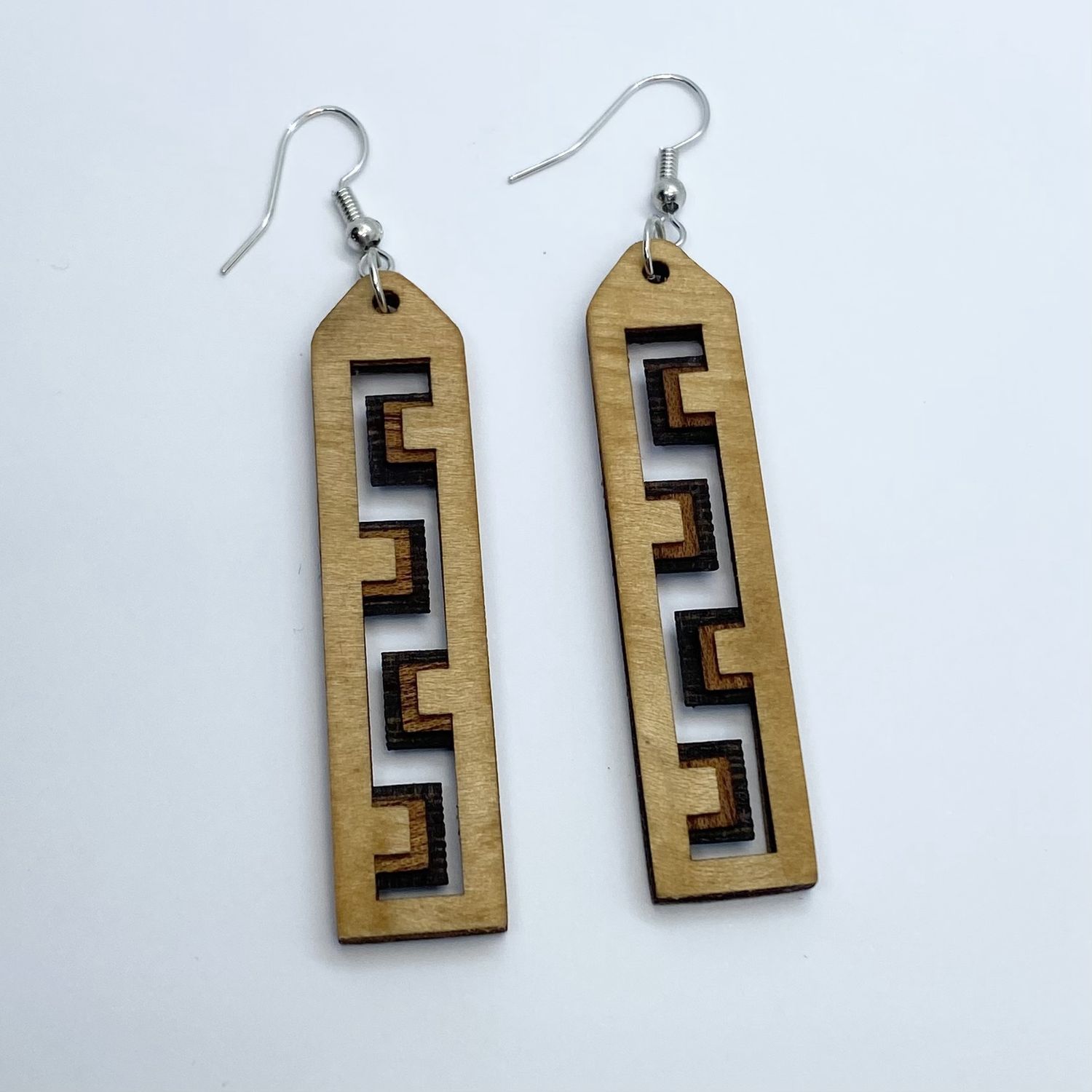 By Julius Earring Light Layered Zigzag
