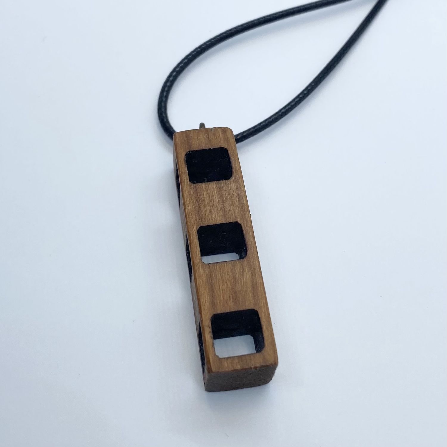 By Julius Necklace Small Triple Square