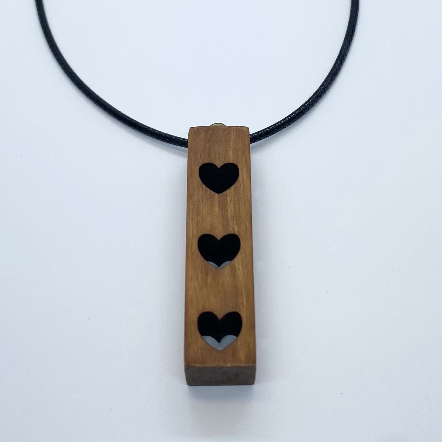 By Julius Necklace Small Triple Heart