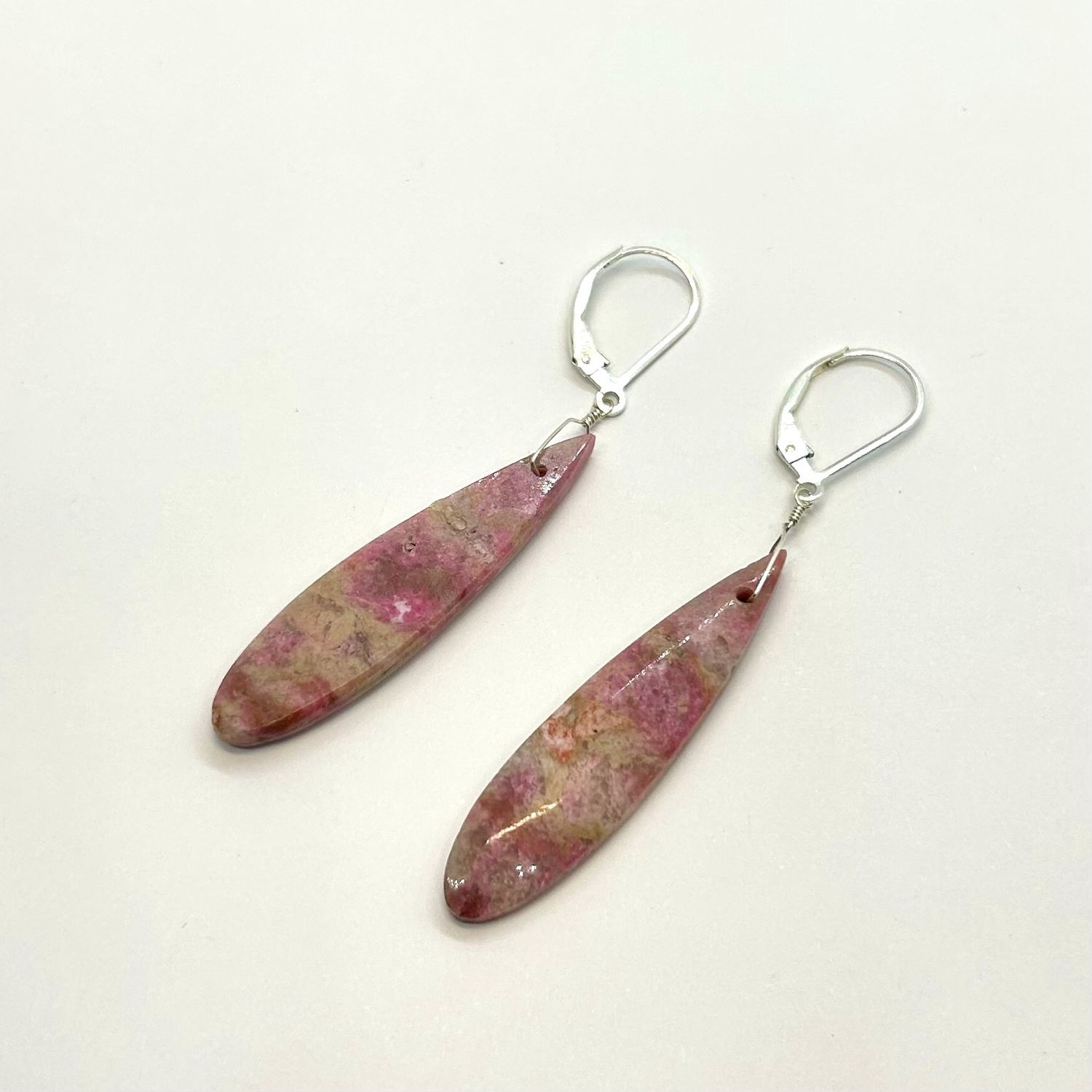 Otter Earring Cobalt Calcite Dangles