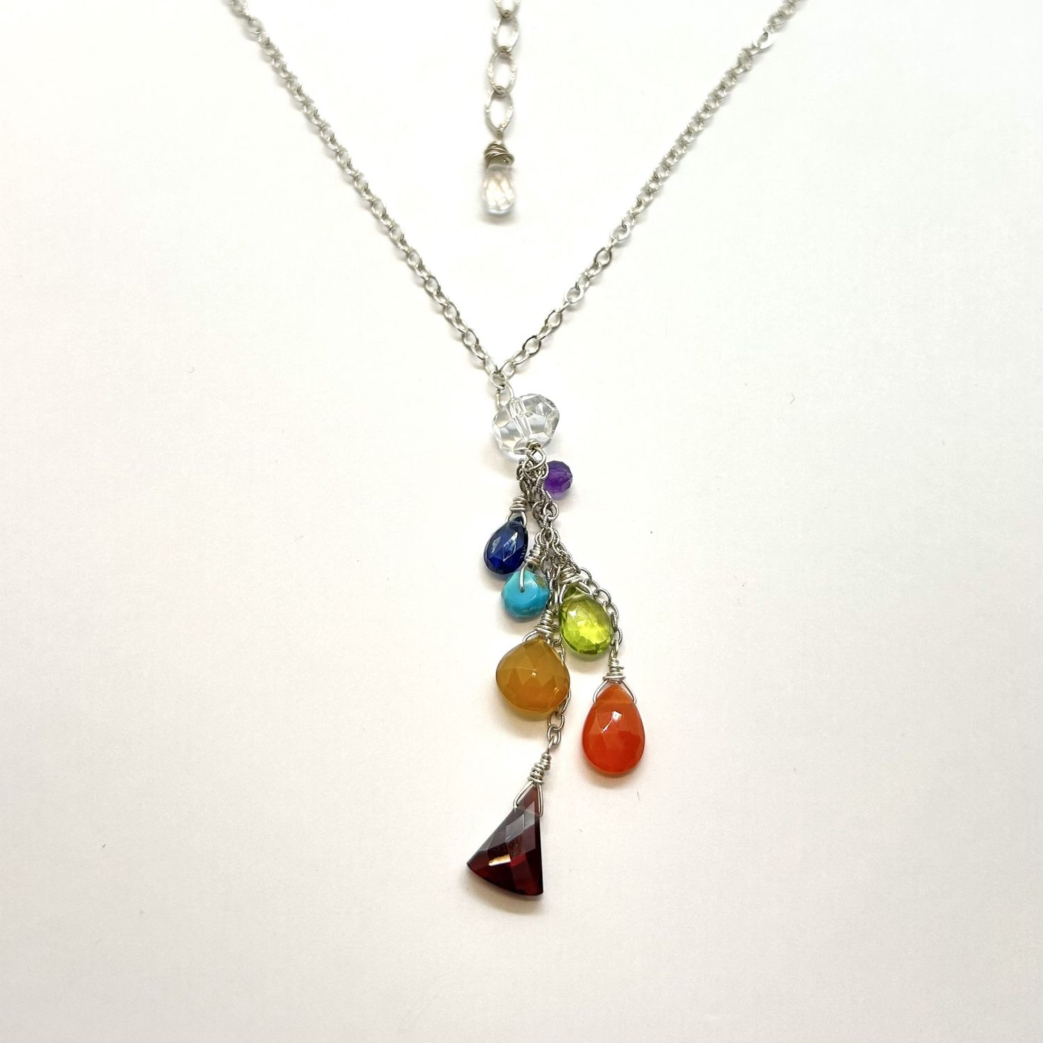 Robb Necklace Chakra Mixed Gem