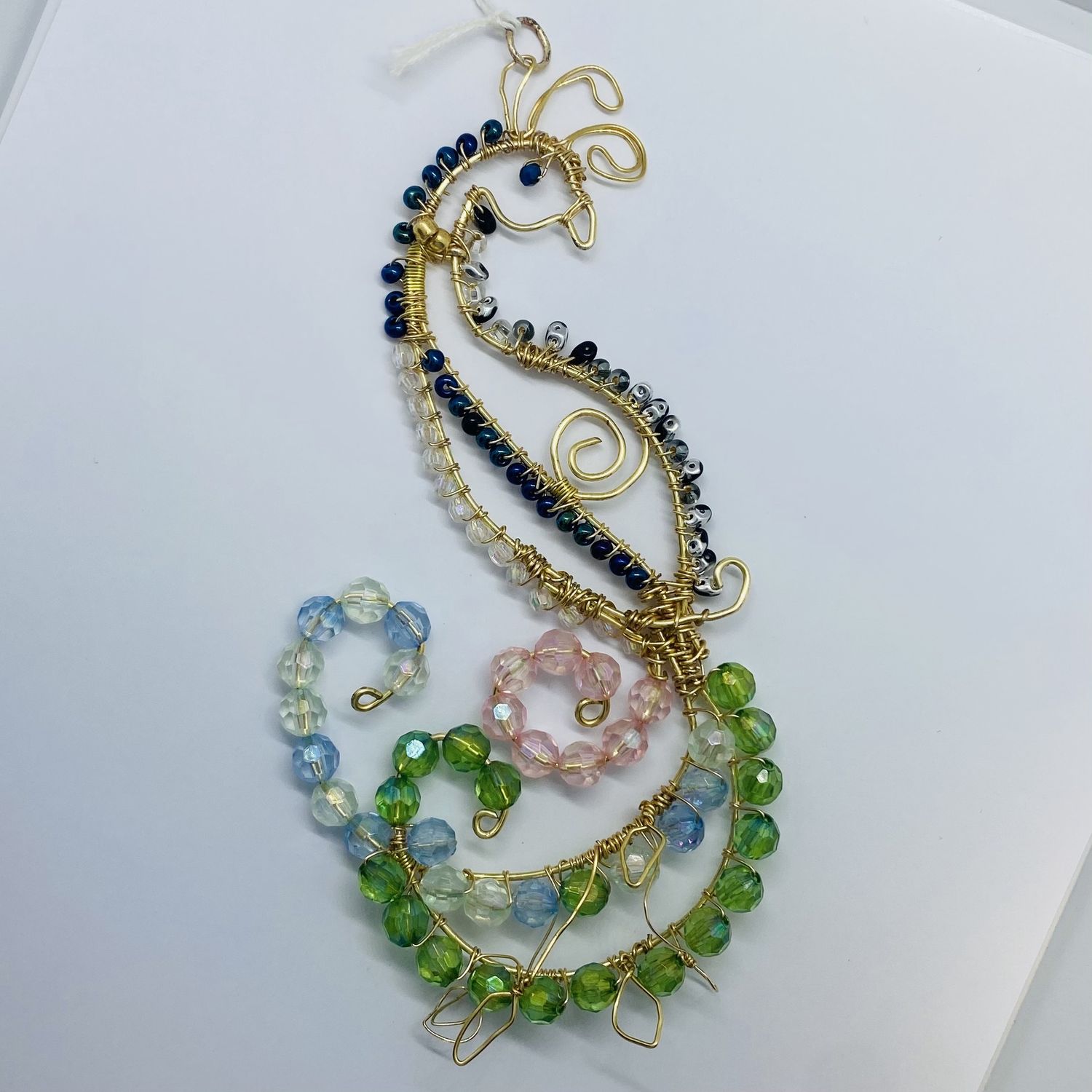 Unique Creations Peacock Ornament
