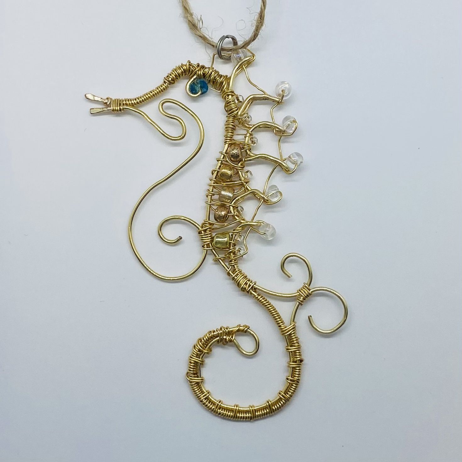 Unique Creations Seahorse Ornament