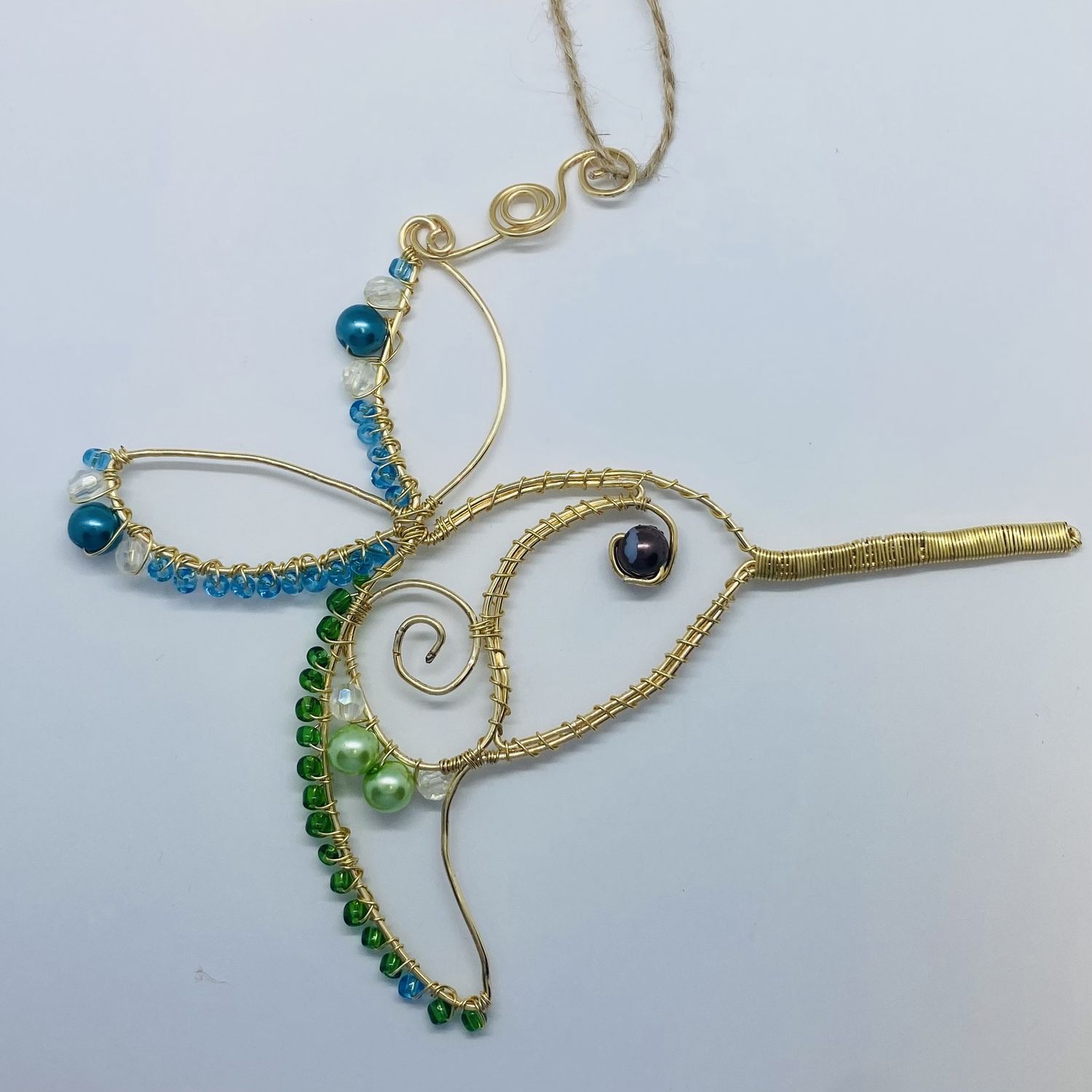 Unique Creations Hummingbird Ornament