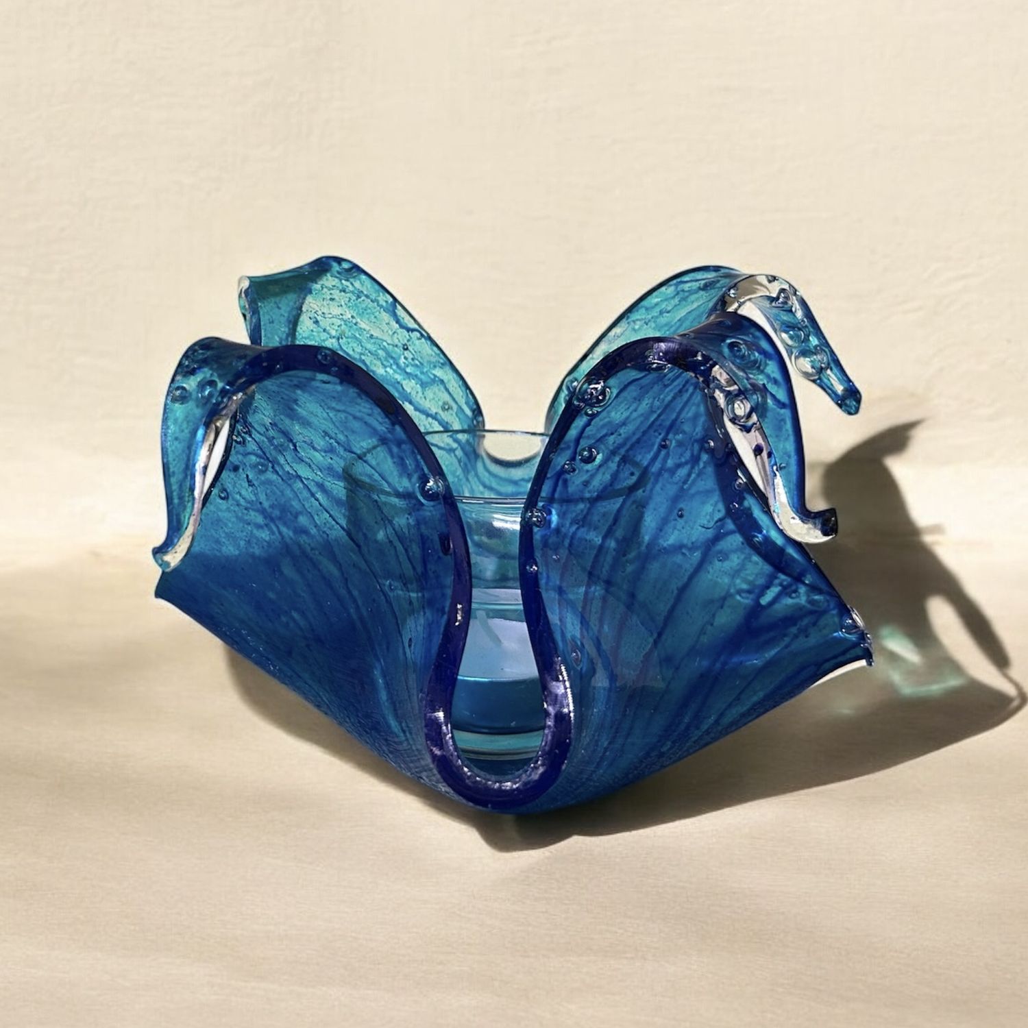 Groaning Original - Clear Blue Polycarbonate Vessel