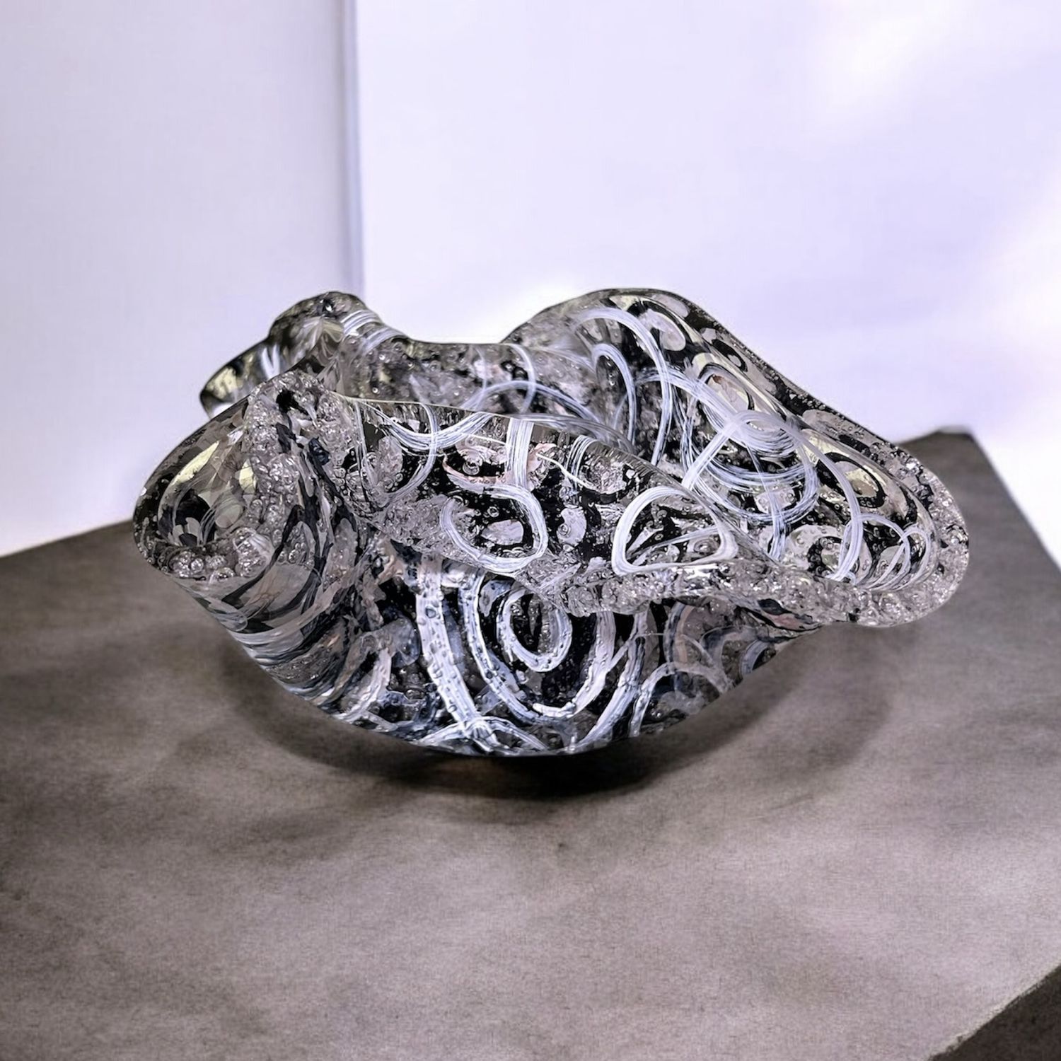 Groaning Original - Black &amp; White Polycarbonate Vessel