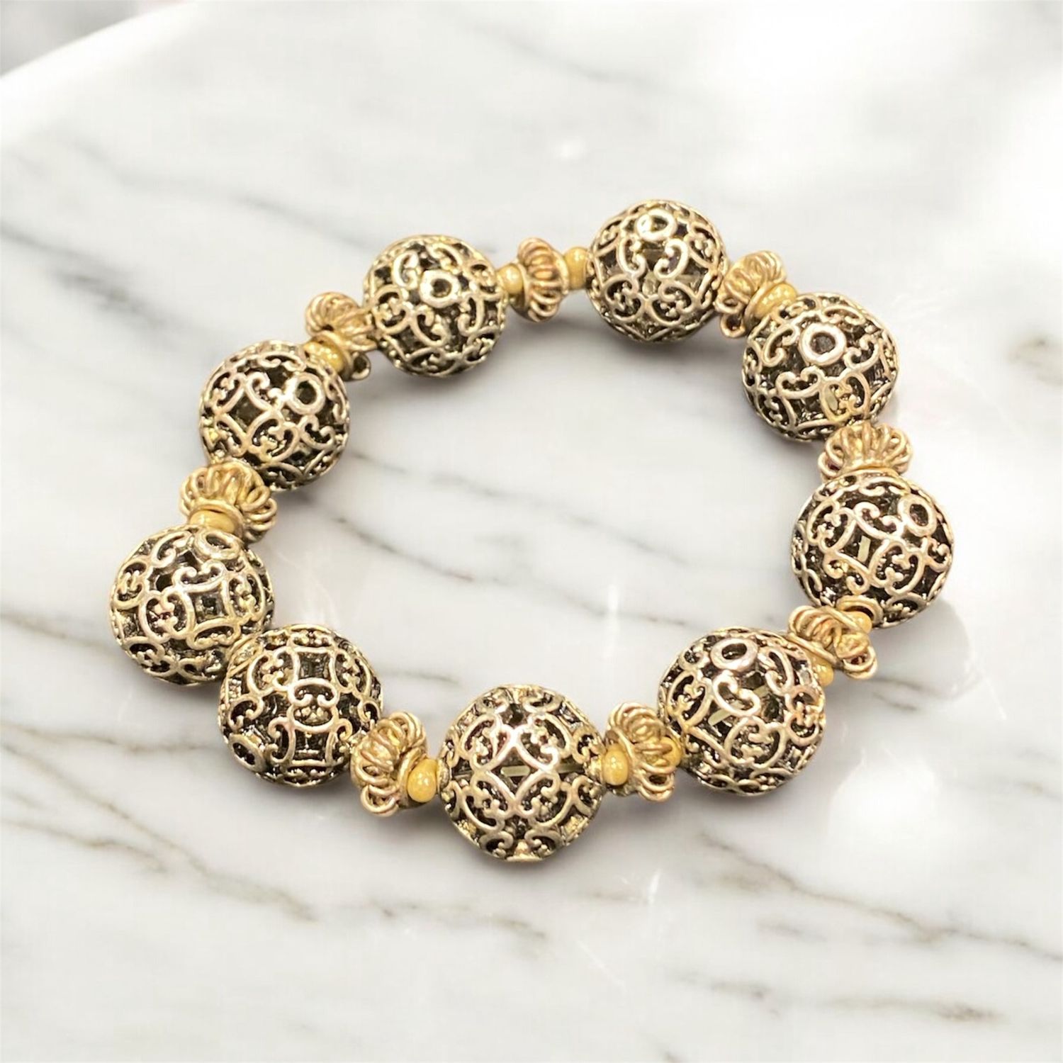 Nadeau Bracelet African Pewter