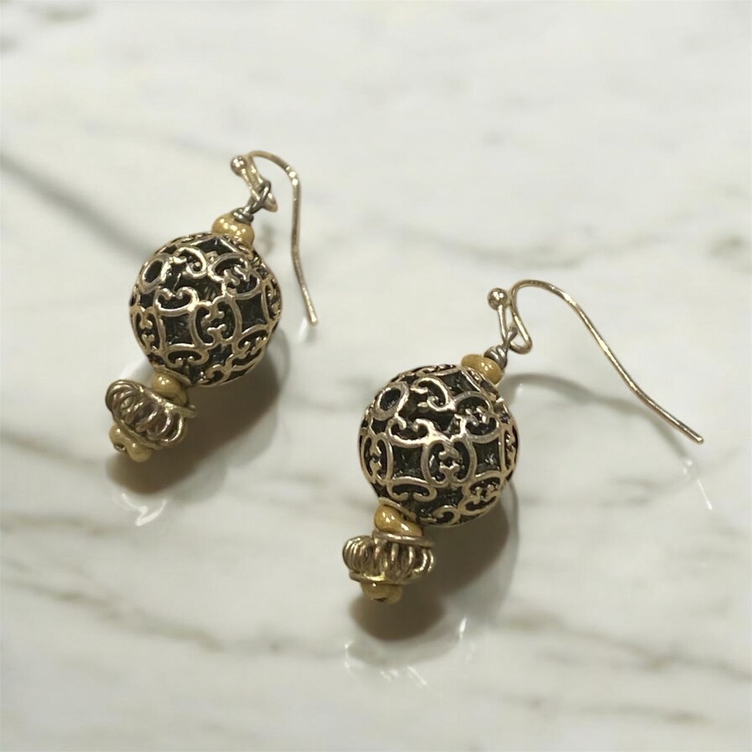 Nadeau Earring African Pewter
