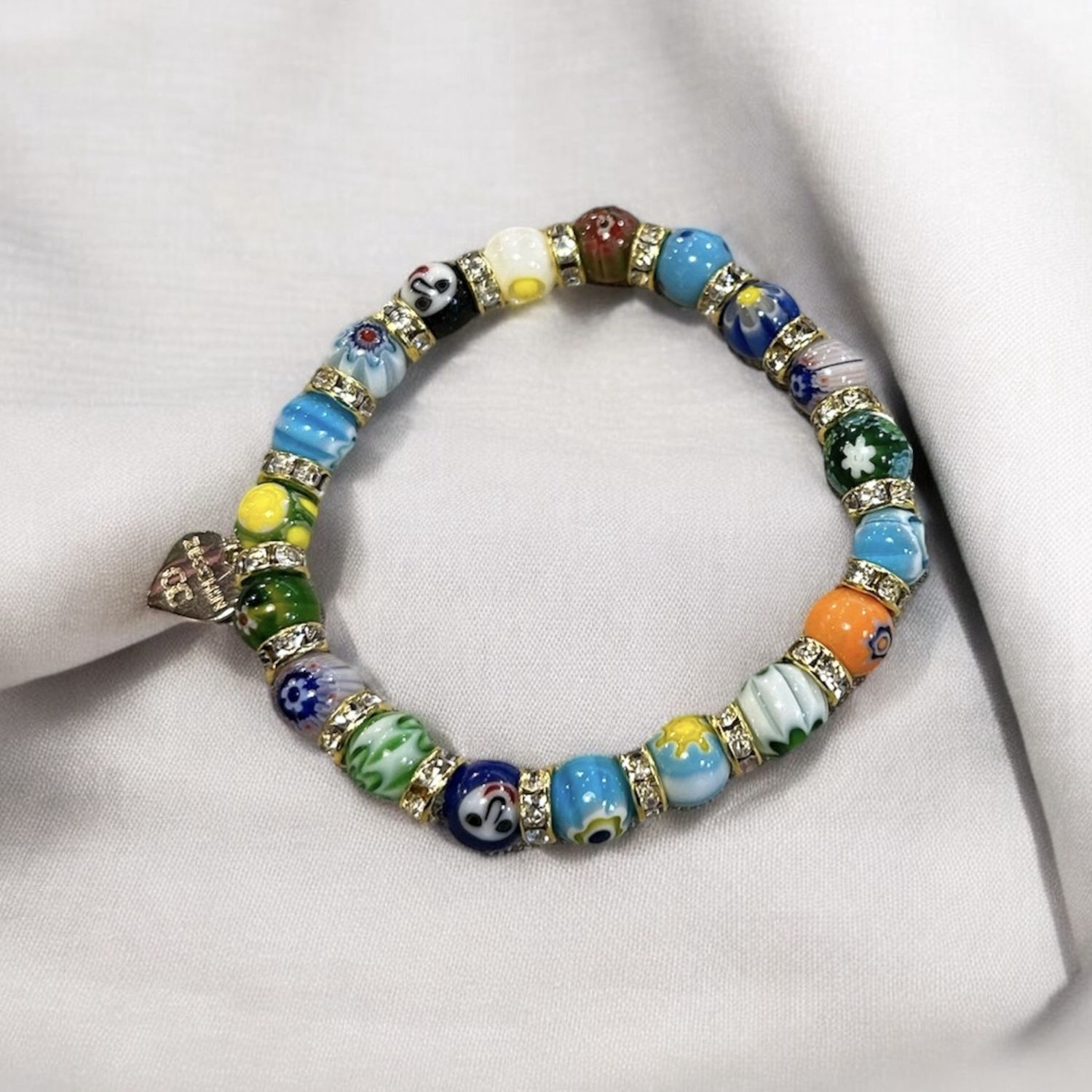 Sturzinger Murano Luna Stretch Bracelet Mini, Color: Gold