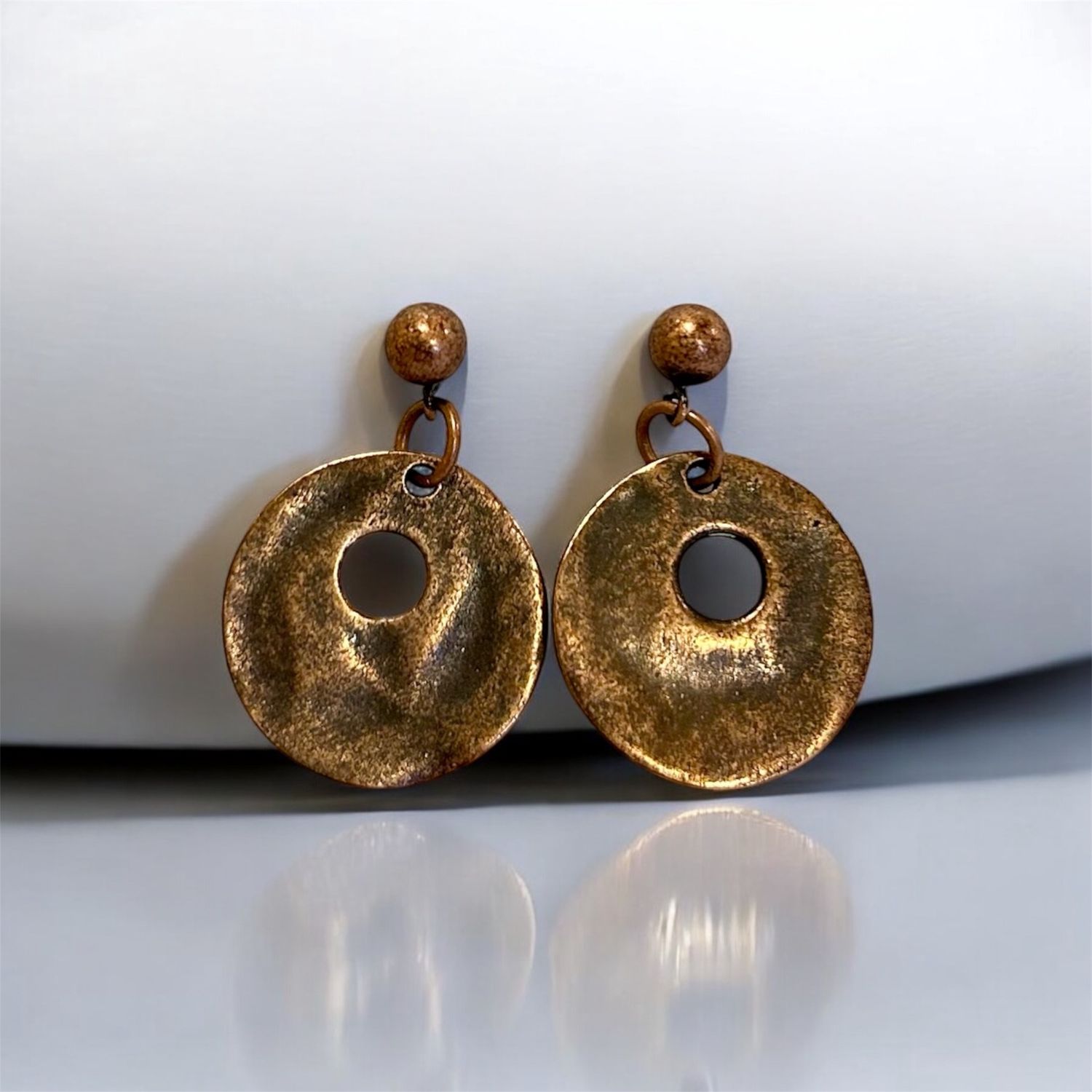 Nadeau Earring Copper Circle