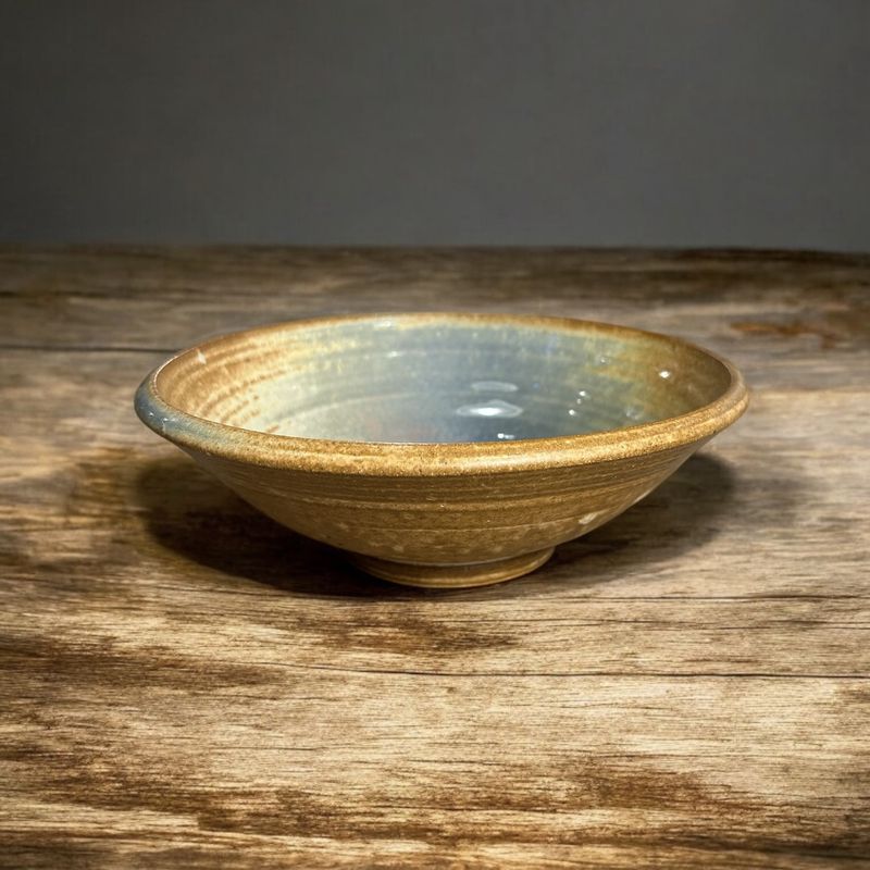 Stoler Bowl Tan w/ Blue &amp; Pink Interior 2