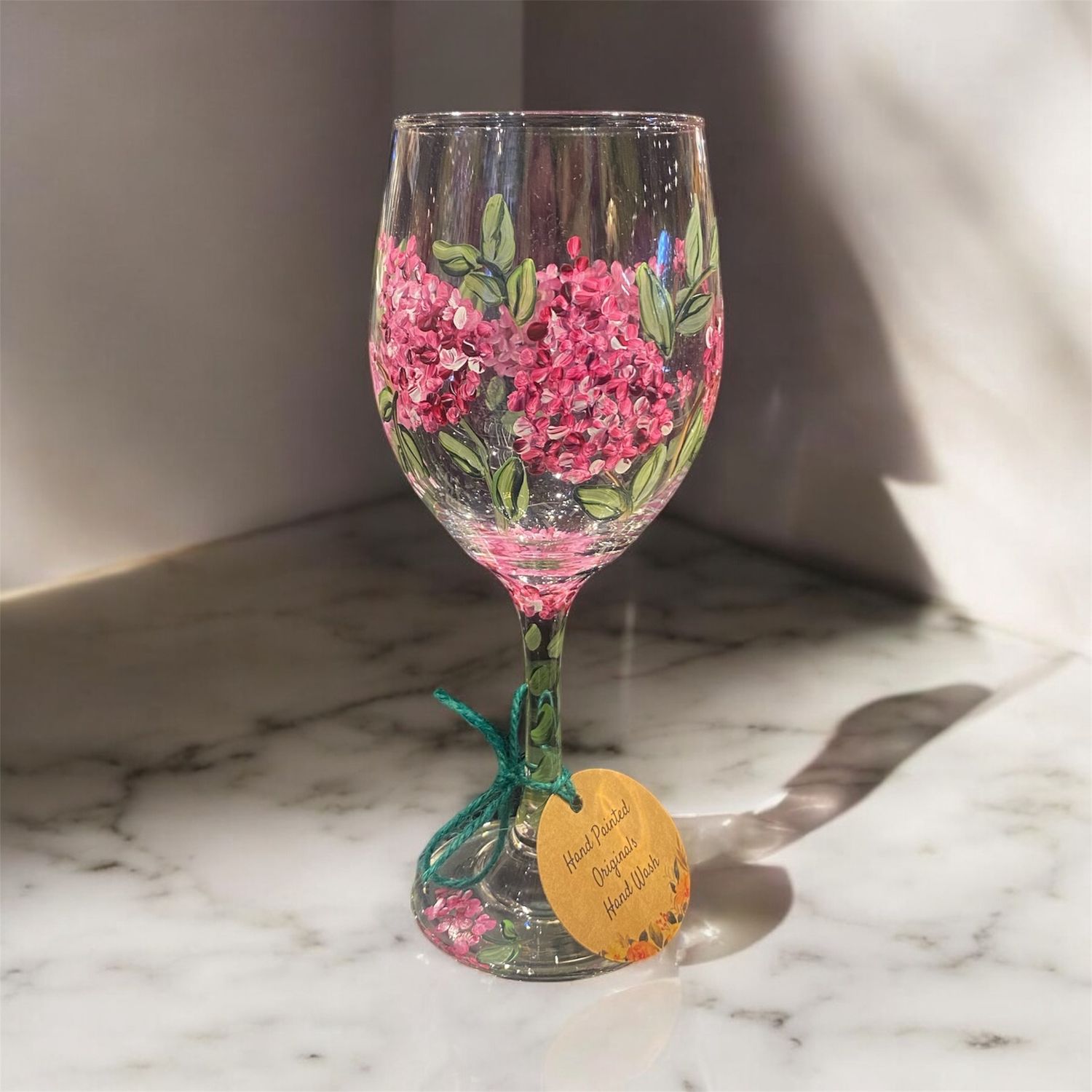 Sydney 14oz Burgundy Lilac Wine Glass