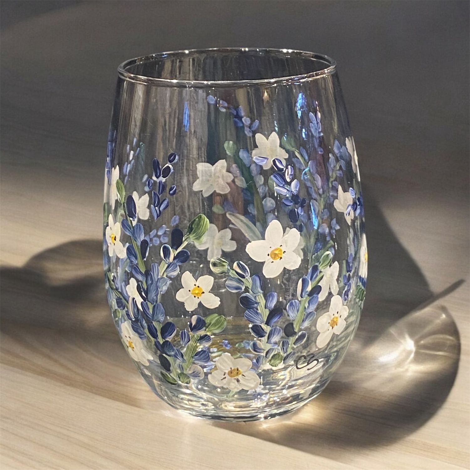 Snyder 20oz Heather Stemless Wine Glass