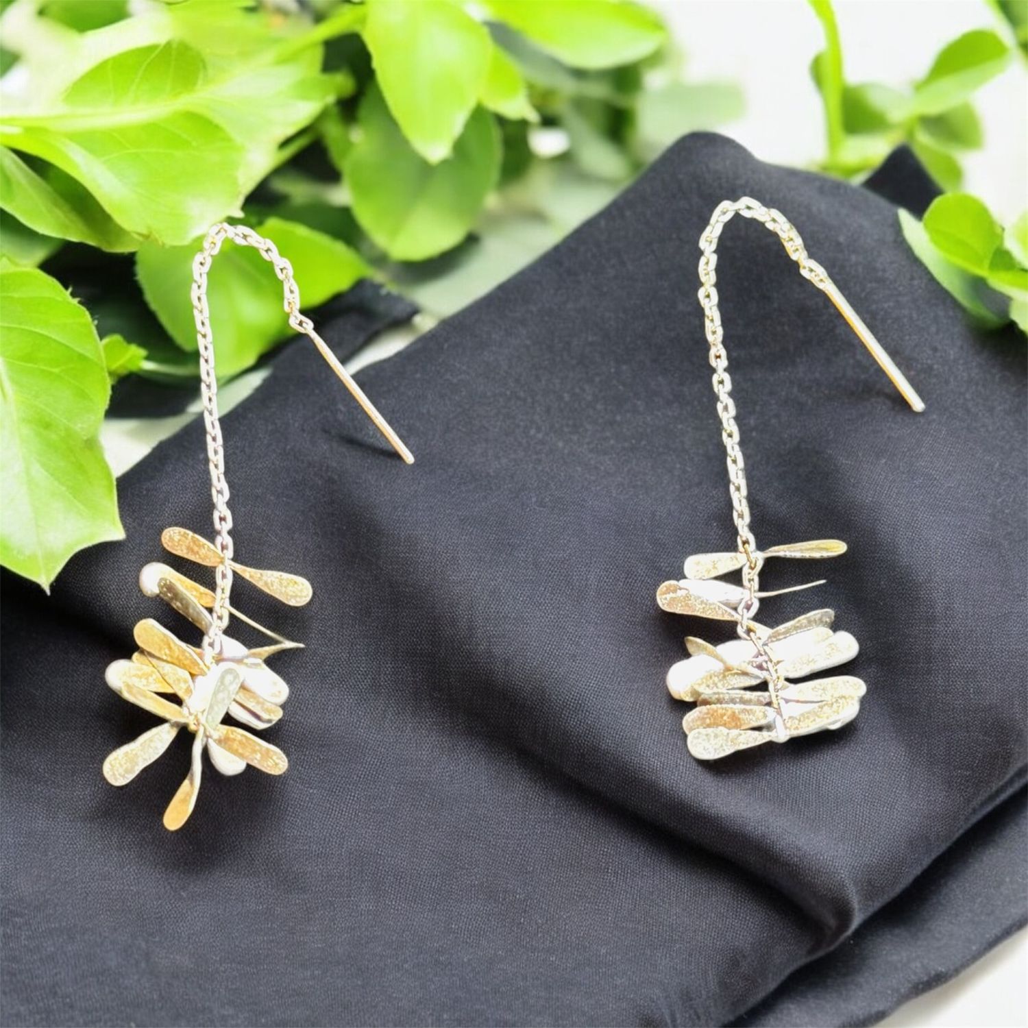 Zuzko Earring Tassle Silver