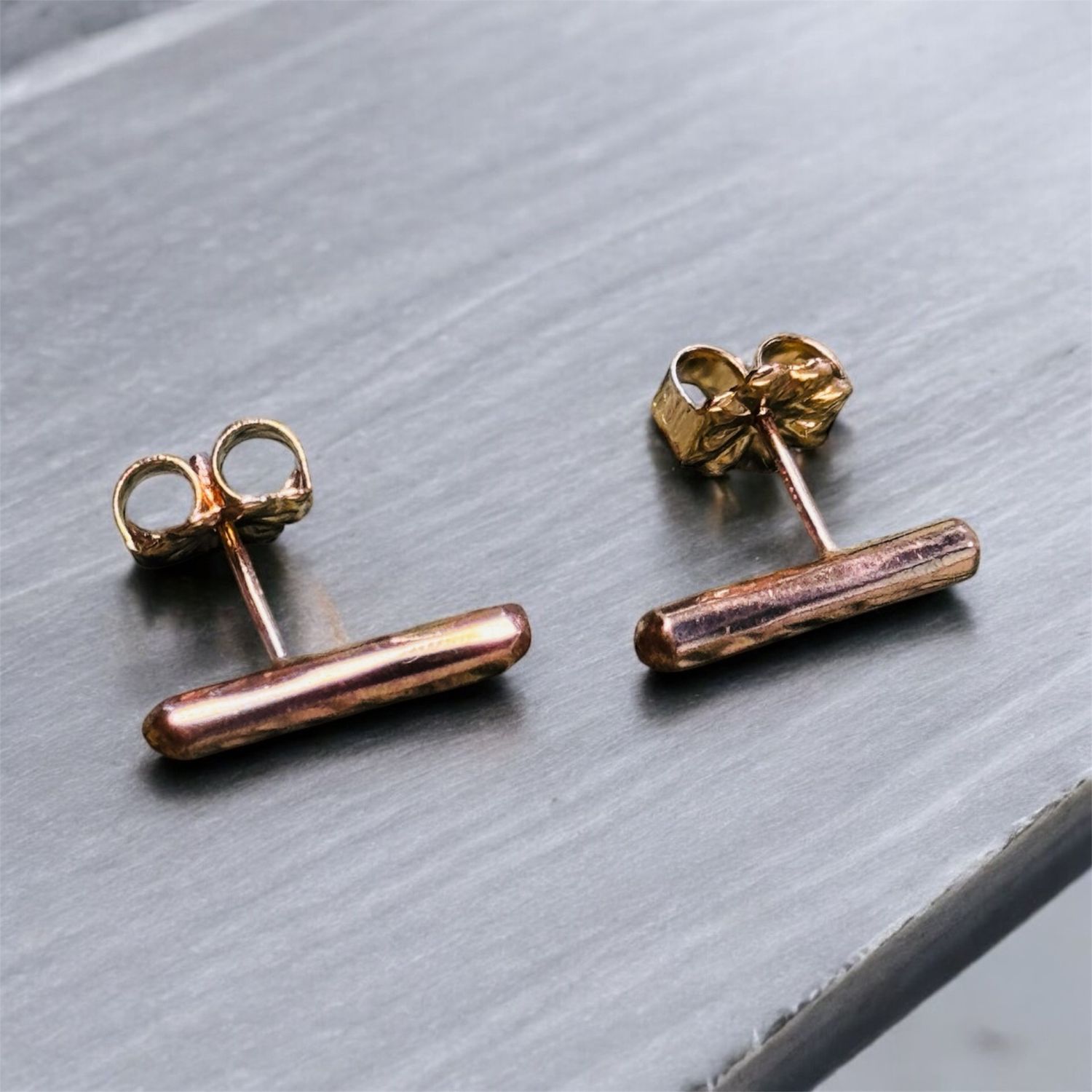 Zuzko Earring Bar Stud (S) Gold
