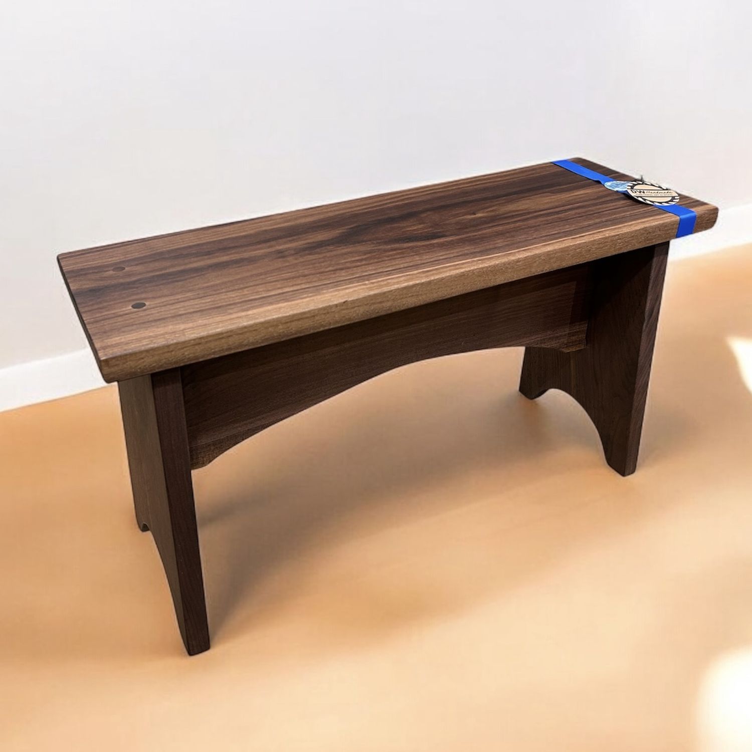 DWHandmade Walnut Wood Bench 2