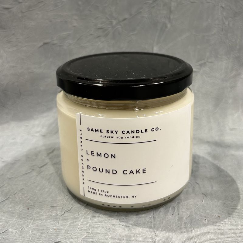 Same Sky Candle 12oz Lemon Poundcake