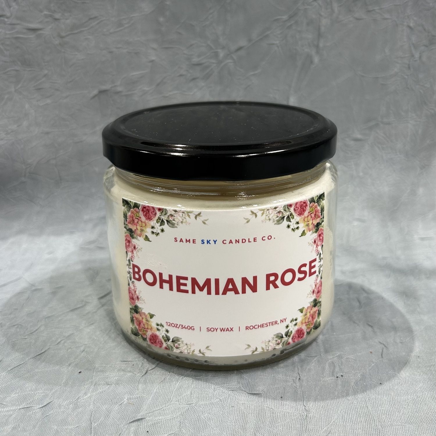 Same Sky Candle 12oz Bohemian Rose