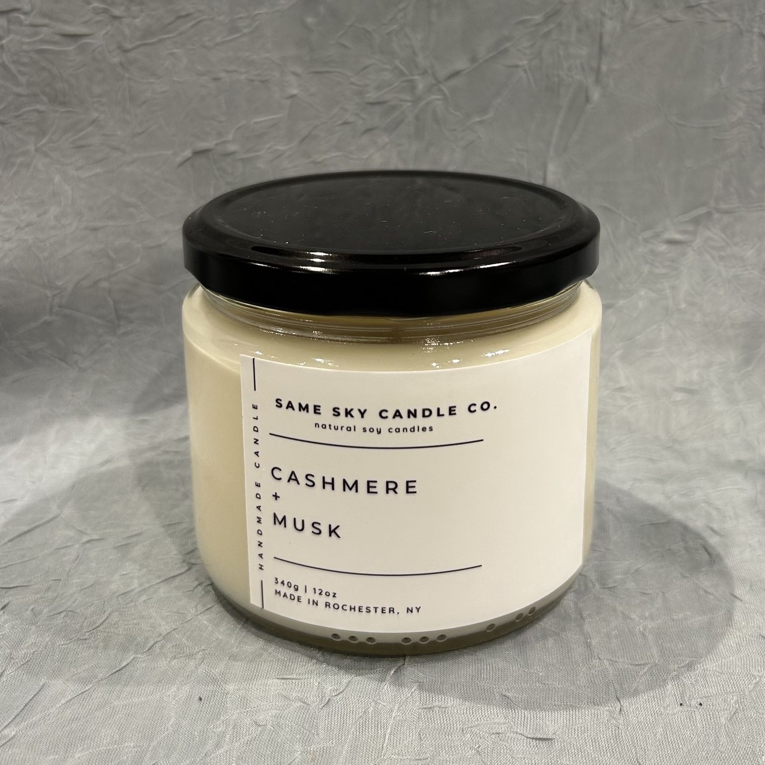 Same Sky Candle 12 oz Cashmere and Musk