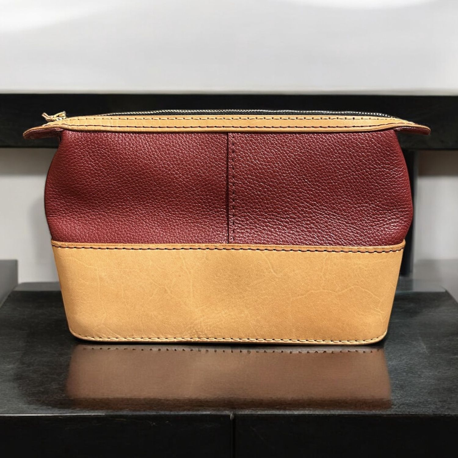 Penrod Leather Valentin Cosmetic Bag