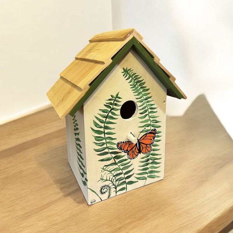 Wilson Birdhouse Monarch Butterfly