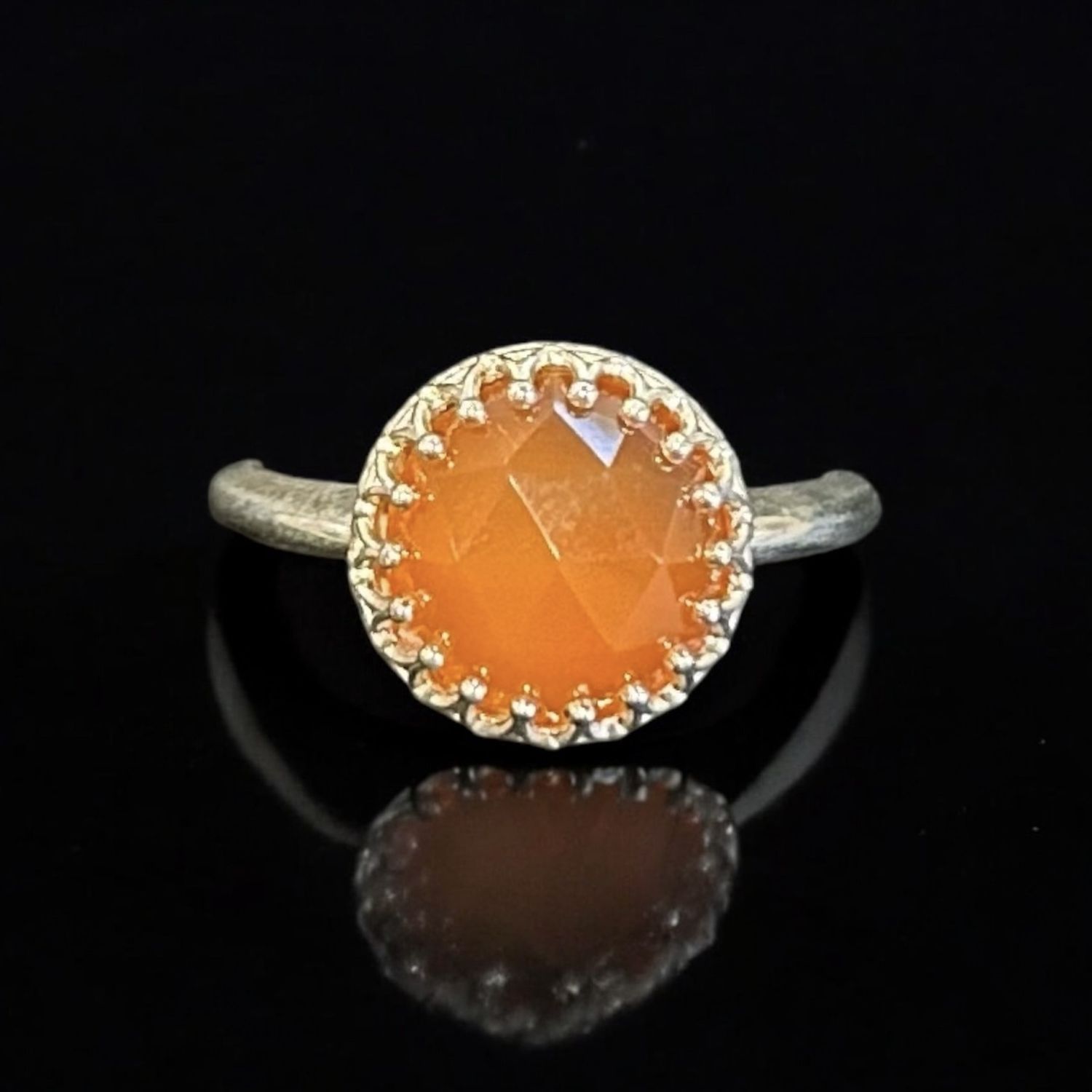 Sznajderman Carnelian Ring #789