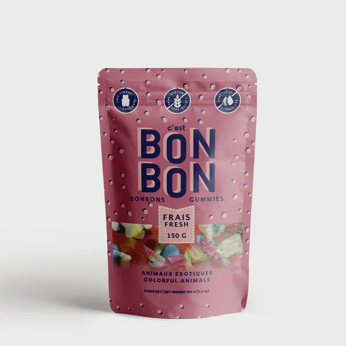 Bonbons Colorful Animals Gummies Candies