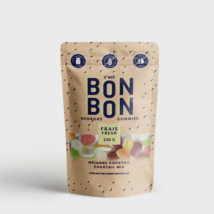 Bonbons Cocktail Mix Gummies Candy 5.3oz