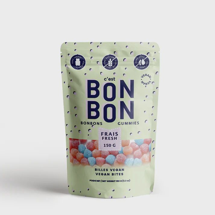 Bonbons Vegan Bites Gummy Candy 5.3oz