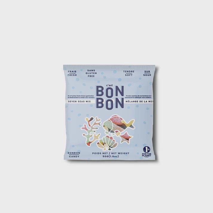 Bonbons Seven Seas Mix Gummies Candy 1.8oz
