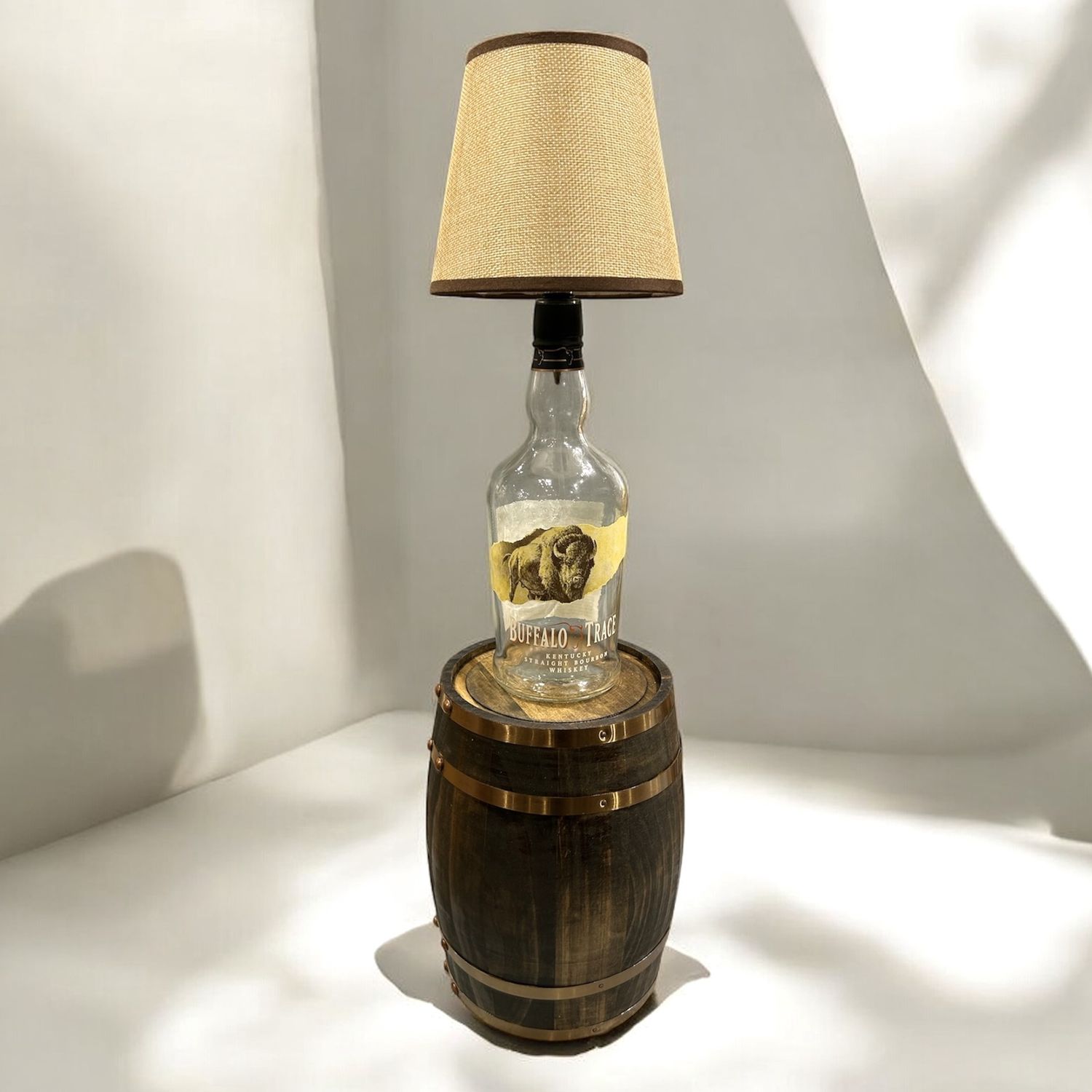 Muntz Bourbon Bottle Rechargeable Lamp