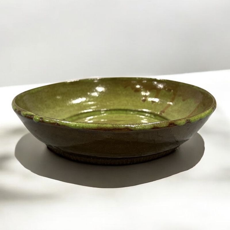 Humble Earth Large Bowl Green/Brown