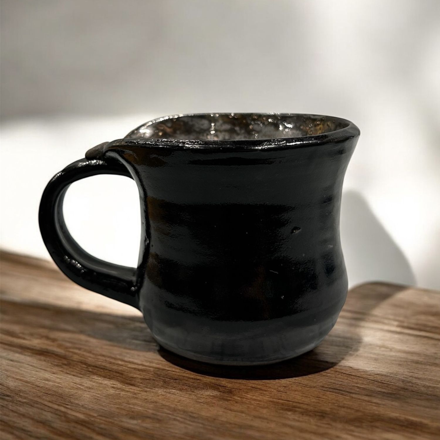 Humble Earth Mug Black Wide