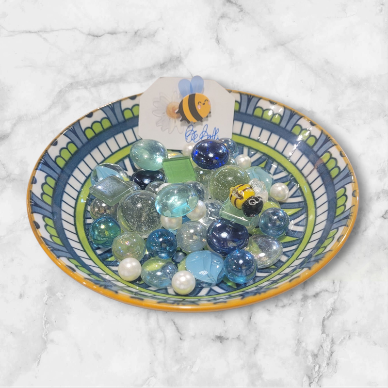 Stam Bee Bath Green/White/Blue