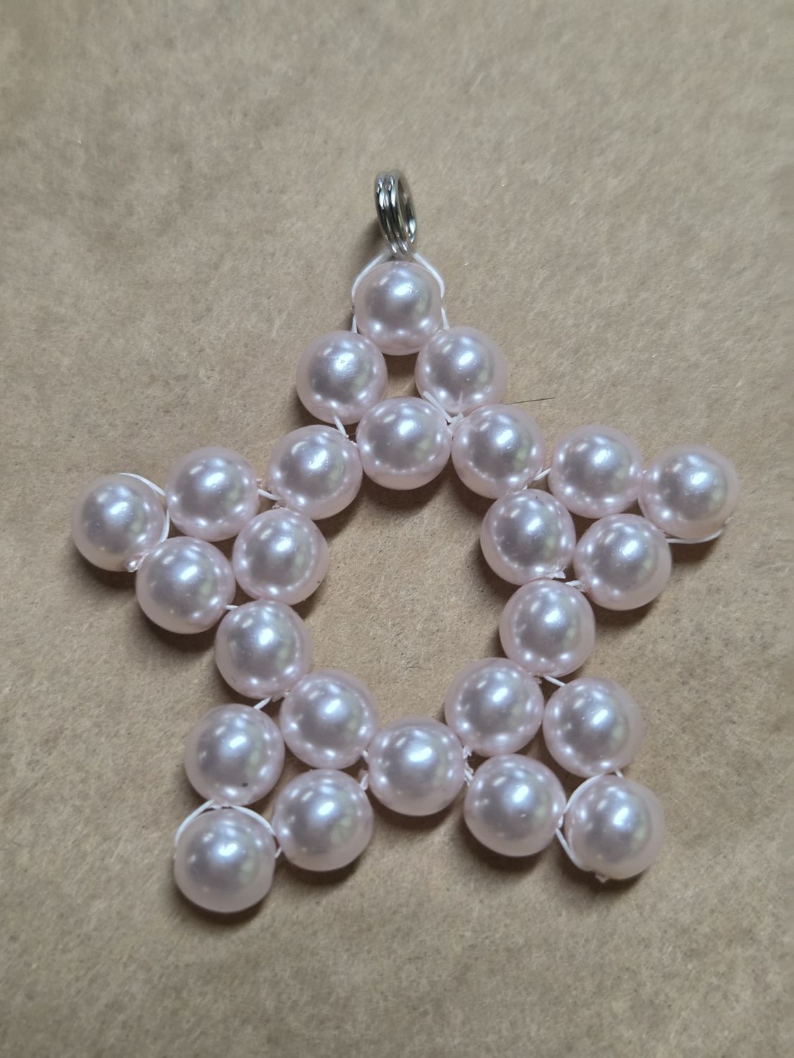 Boerman Pendant Pink Pearl Star