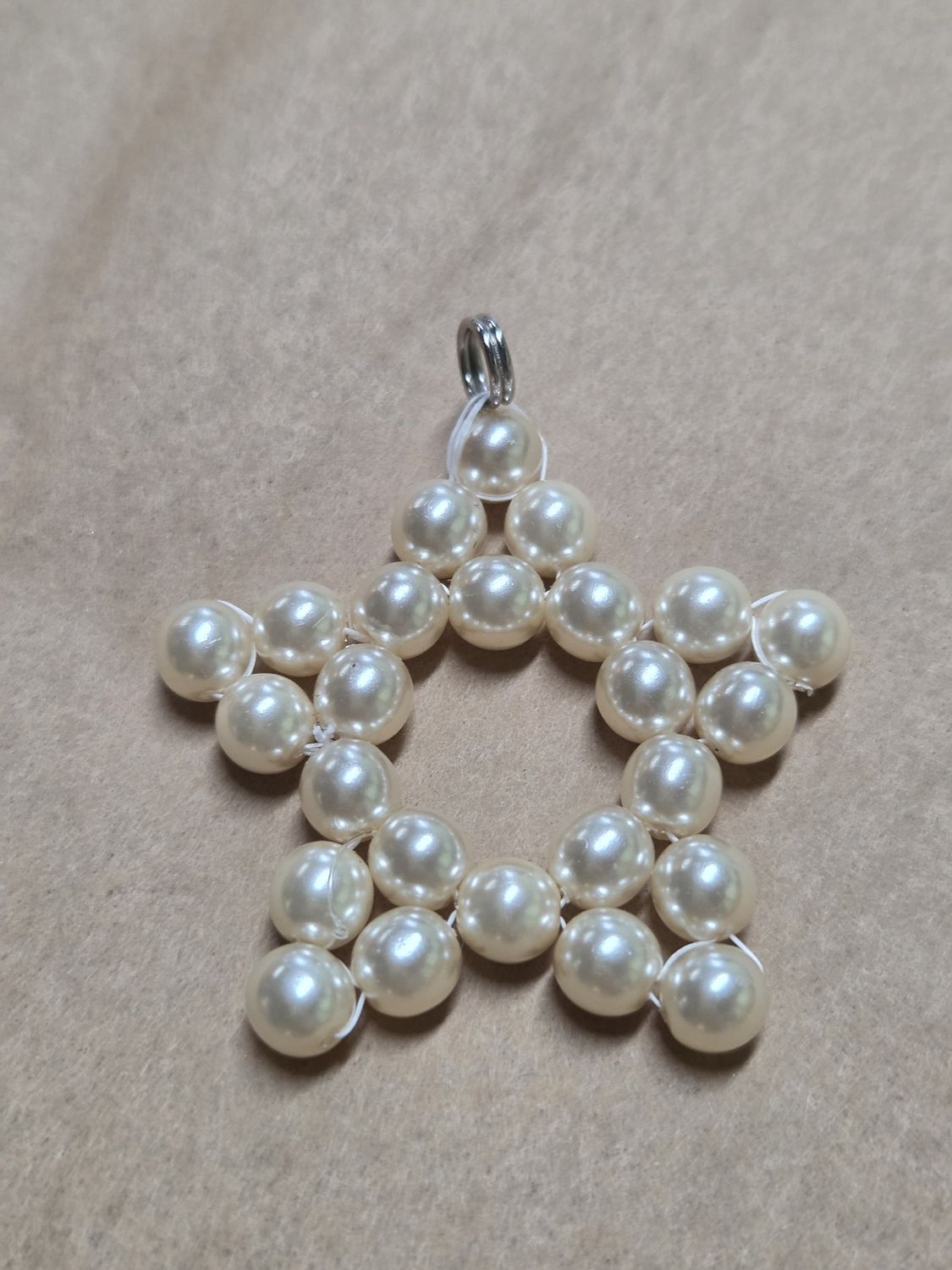 Boerman Pendant Off-White Pearl Star