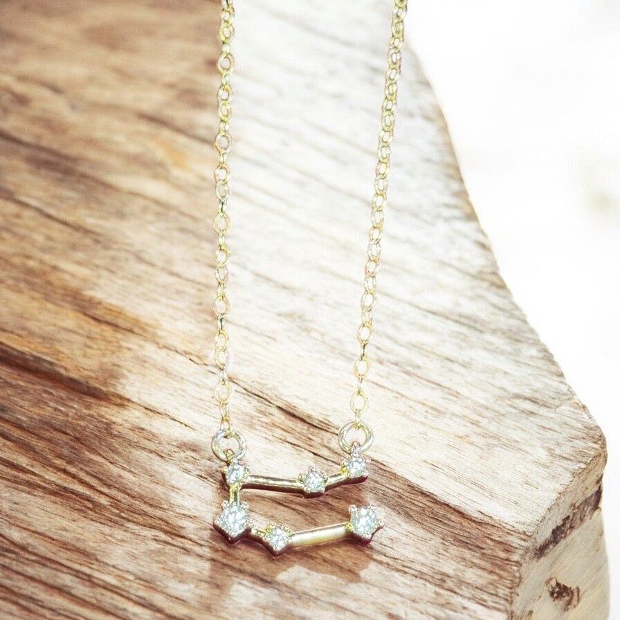 Kalli Necklace Gold Filled Gemini