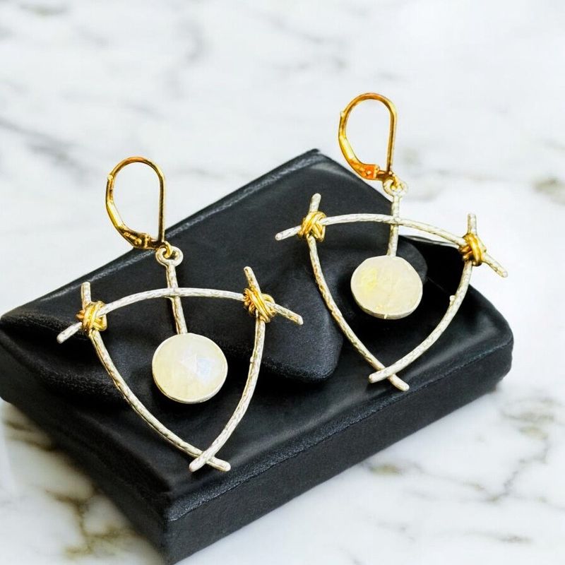 Rodgers Twighlight Earrings Moonstones