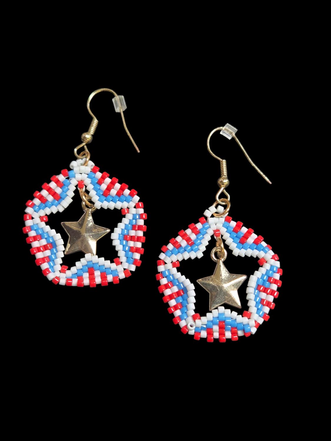 Boerman 4th of July Star Earrings