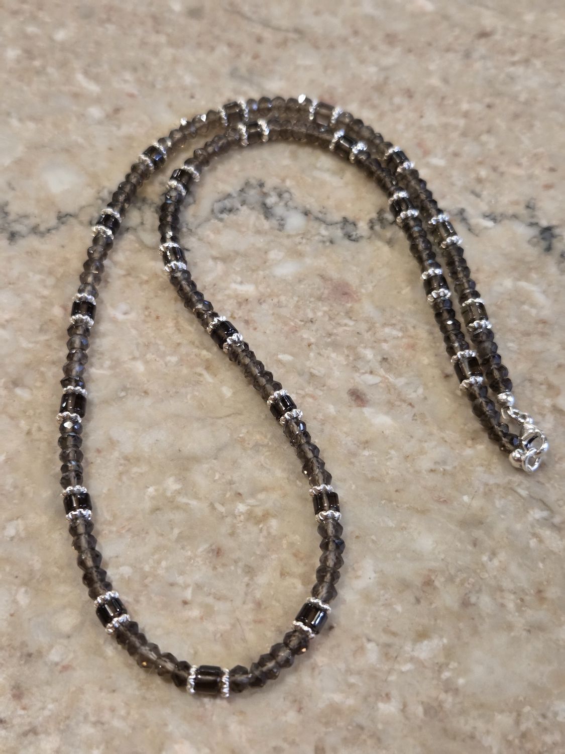 Whitney Necklace Smokey Quartz
