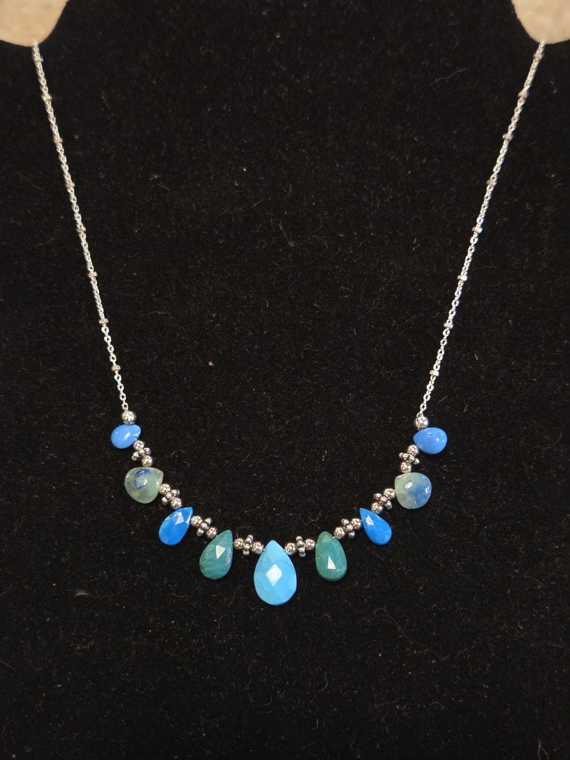 Estancia Necklace Turquoise Opaline Ceruleite
