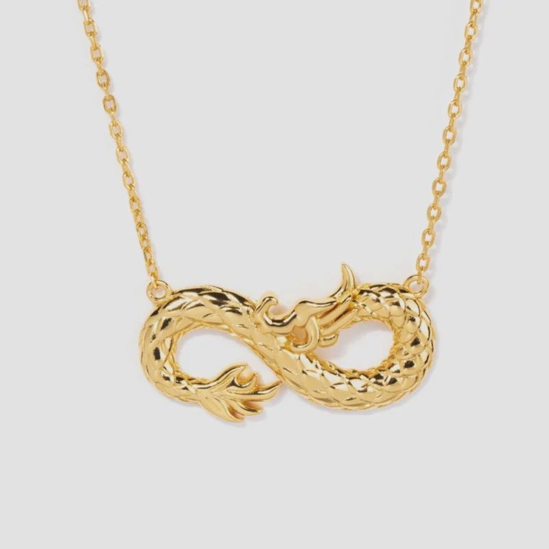 Little Sky Necklace Infinity Dragon