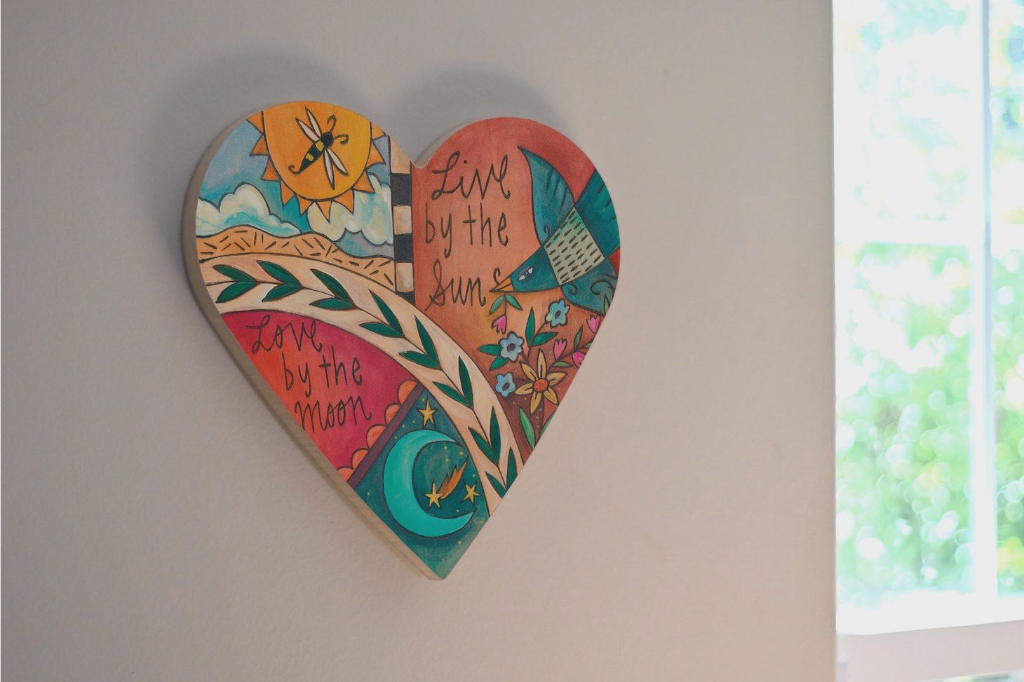 Sincerely Heart Wall Plaque &quot;Birds of a Feather&quot;