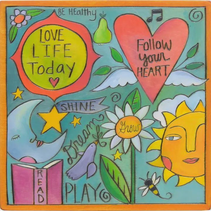 Sincerely Plaqye &quot;Busy Bee&quot; 9x9
