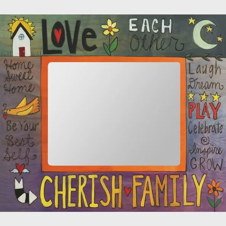 Sincerely Photo Frame &quot;what a Family Means