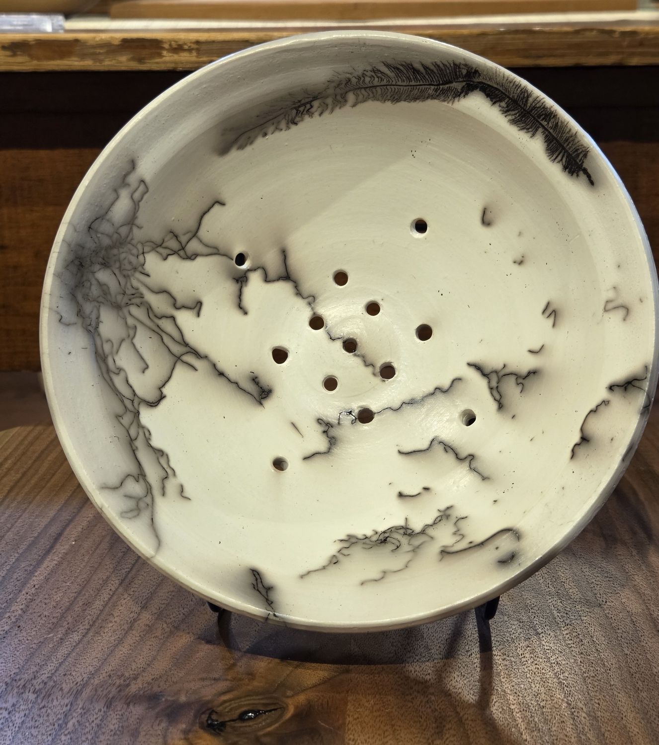 Ponticello Berry Bowl Horse Hair Accent 1