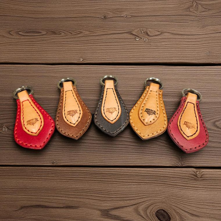 Penrod Leather Keychain