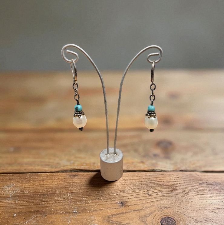 Rasmussen Earrings FW Potato Pearls