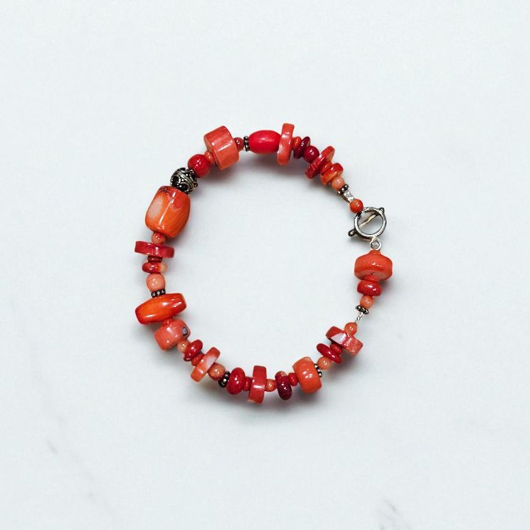 Rasmussen Bracelet Red Coral